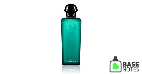 hermes eau d'orange verte basenotes